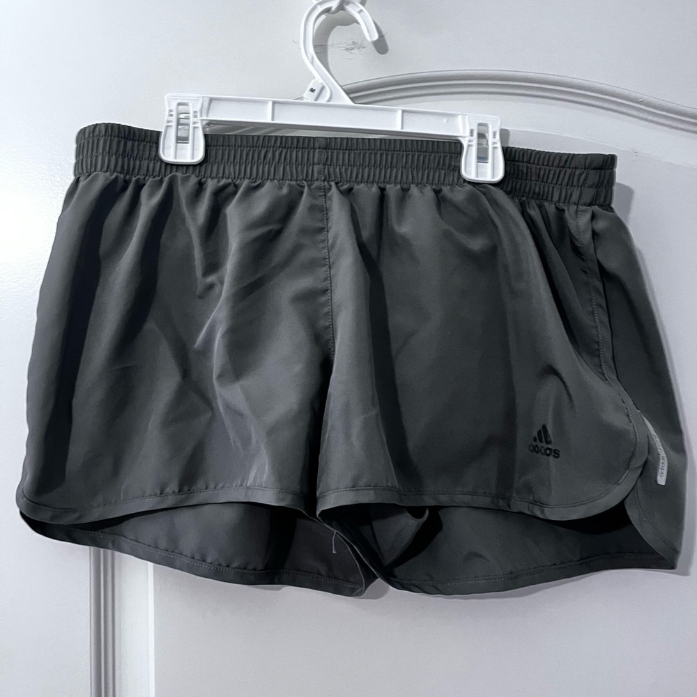 Adidas Women's Gray Running Shorts